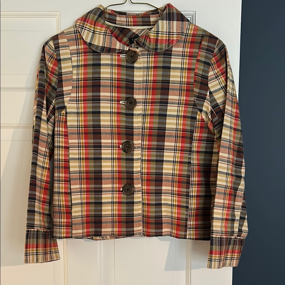J. Crew 100% Cotton Classic Button-Up Jacket